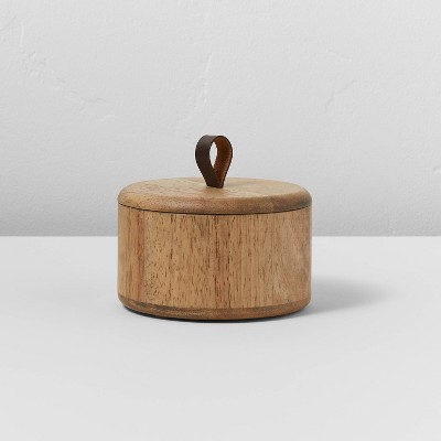 Image of Wood Canister Brown - Casaluna™