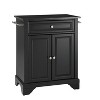 Lafayette Black Granite Top Portable Kitchen Island/Cart - Crosley - 4 of 4