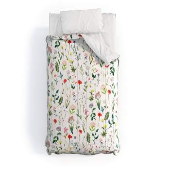My Spring Polyester Comforter & Sham Set - Deny Designs
