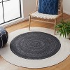 Braided BRD803 Hand Woven Area Rug  - Safavieh - 2 of 3