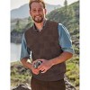 Men's V Neck Sweater Vest Checkered Sleeveless Pullover Knitwear Vest Business Casual Knitted Sweater - 3 of 4