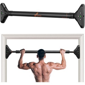 Waxman Pull Up Bar for Doorway, No-Screw Chin Up Bar, Adjustable 29.5''–37'', 440lbs Capacity, Non-Slip Grip, Upper Body Home Workout - 1 of 1