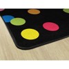 Flagship Carpets Just Teach Rainbow Polka Dots Area Rug - 3 of 4