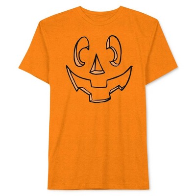 Jem Mens Carved jack-O-Lantern Graphic T-Shirt