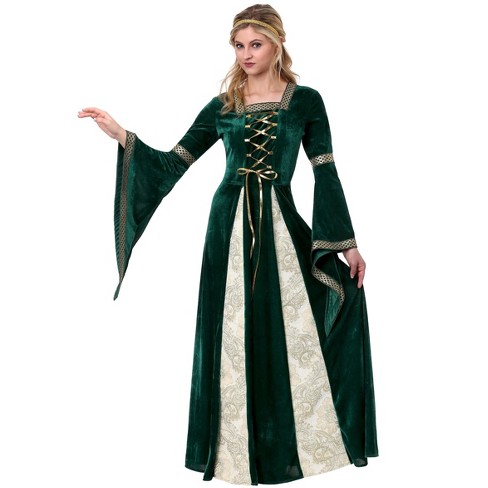 California Costumes Medieval Maiden Adult Costume : Target
