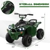 Infans 12V Battery Powered Kids Ride On ATV Electric 4-Wheeler Quad Car w/ MP3 & Light - 2 of 4
