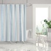 Ipanema Coastal Stripe Lined Shower Curtain With Grommets - Levtex Home ...