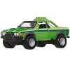 Subaru BRAT Utility Truck Green Metallic with Stripes "HW Off Road" Series Diecast Model Car by Hot Wheels - 2 of 3