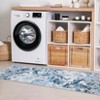 Area Rug Machine Washable Boho Carpet Non Slip Abstract Vintage Indoor - 4 of 4