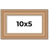 PosterPalooza | Panoramic Weathered Yellow Picture Frame - UV Acrylic, Foam Board Backing, Hanging Hardware - 2 of 4