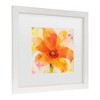 Trademark Fine Art - Albena Hristova Bright Tulips II Matted Framed Art - 3 of 4