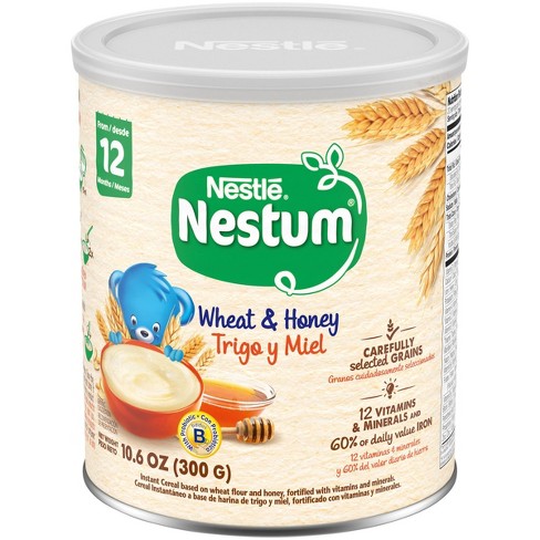Gerber Nestum Wheat And Honey Baby Cereals - 10.58oz : Target