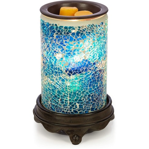 Candle/wax Melt Warmer, 3-in-1 Blue and Bronze, Plugin Wax Melt