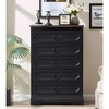 Farmhouse Dresser for Bedroom, Rustic Wood Chest of Drawers for Bedroom - 4 of 4