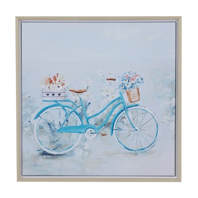 Country Polystone Framed Wall Canvas - Olivia & May