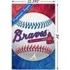 Trends International MLB Atlanta Braves - Logo 13 Unframed Wall Poster Prints - 3 of 4