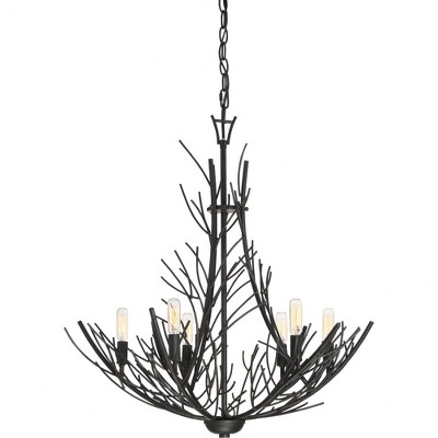 Quoizel Lighting Thornhill 6 - Light Chandelier in  Marcado Black