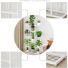 EcoSummer 7-Tier Metal Plant Stand for Indoor & Outdoor Use, Space-Saving Corner Design, Multi-Level Plant Shelf for Home Decor, White - 3 of 4