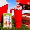 CharCharms 4pk Tailgate Football Straw Toppers - 2 of 4