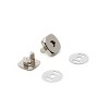 Dritz 12ct Snaps Magnetic Square Nickel - 3 of 4