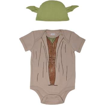 Star Wars The Child Baby Cosplay Bodysuit and Hat Set Newborn to Infant 