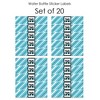 Big Dot of Happiness Two Cool - Boy - Blue 2nd Birthday Party Water Bottle Sticker Labels - Set of 20 - 3 of 4