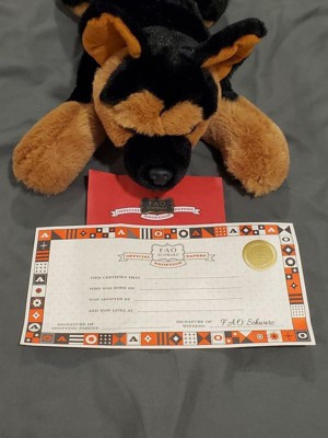 German shepherd best sale stuffed animal target