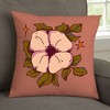 Personalization Mall Flower Halloween Throw Pillow 18" - 2 of 4