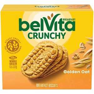 belVita Golden Oat Breakfast Biscuits - 5 Packs - 1 of 4