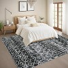 Low Pile Runner Rug - Non-Slip Stain Resistant Area Rug, Non-Shedding Throw Floor Cover for Kitchen Entryway Living Room Bedroom - 2 of 4