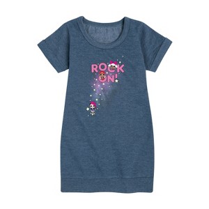 - LOL Surprise! - Space Rock Girls Graphic Short Sleeve Fleece Dress - 1 of 4