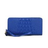 MKF Collection Eve Genuine Leather Crocodile-embossed Women’s Wristlet Wallet by Mia K - 2 of 4