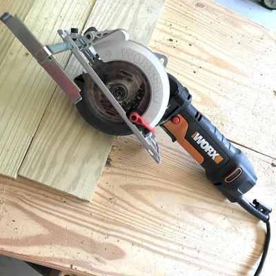 Worx Wx439l 4.5 Amp Worxsaw 4.5 Electric Compact Circular Saw