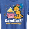 Women's - Garfield - Candles Who's Counting Short Sleeve Graphic T-Shirt - 2 of 4