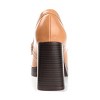 Journee Women's Ezzey Loafer Mid Stacked Heel Square Toe Pumps - 3 of 4