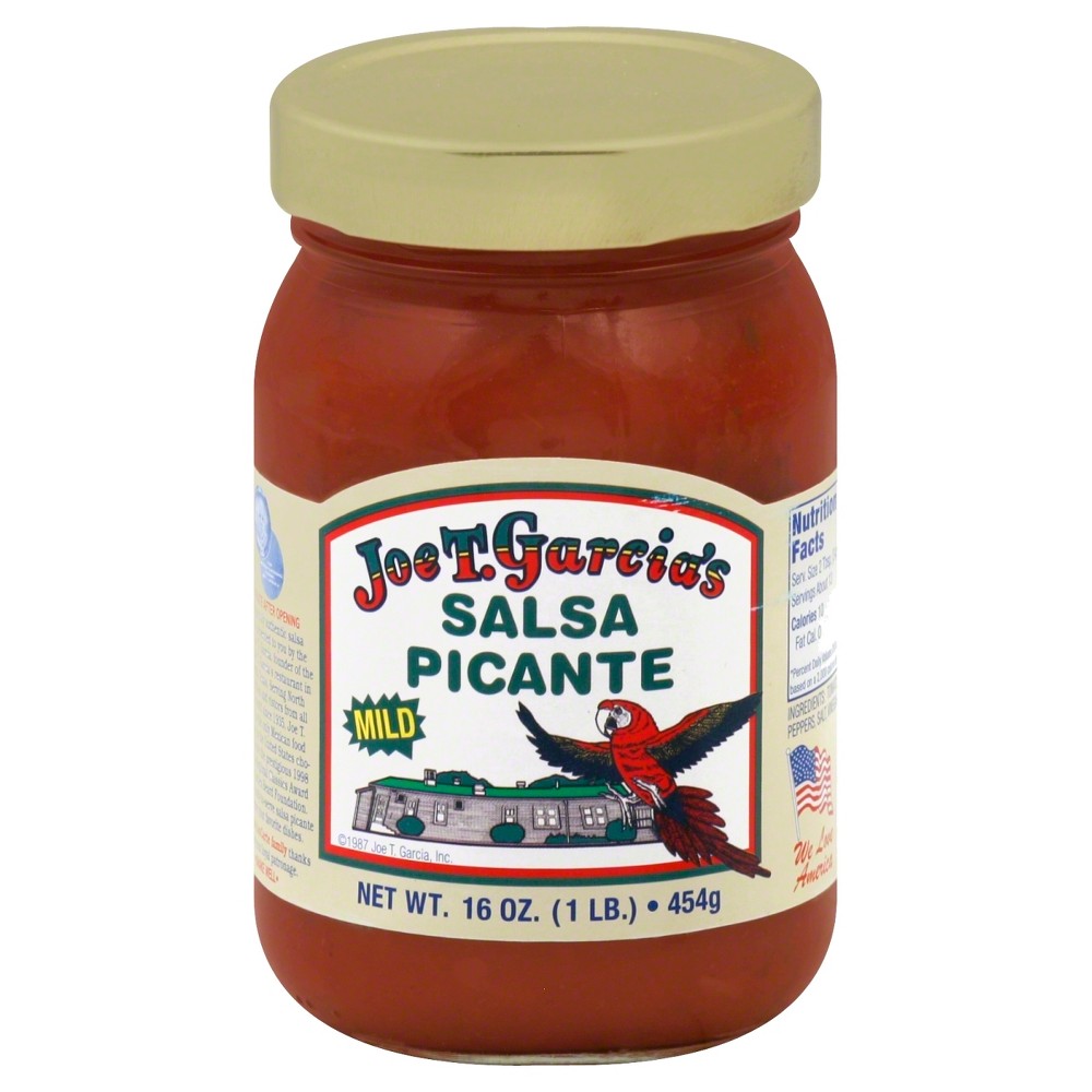UPC 026181102012 product image for Joe T. Garcia's Mild Salsa Picante 16 Oz | upcitemdb.com