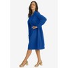 Jessica London Women's Plus Size Belted Jacket Dress - 4 of 4