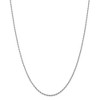 Black Bow Jewelry 2mm, 14k White Gold D/C Quadruple Rope Chain Necklace - 3 of 4