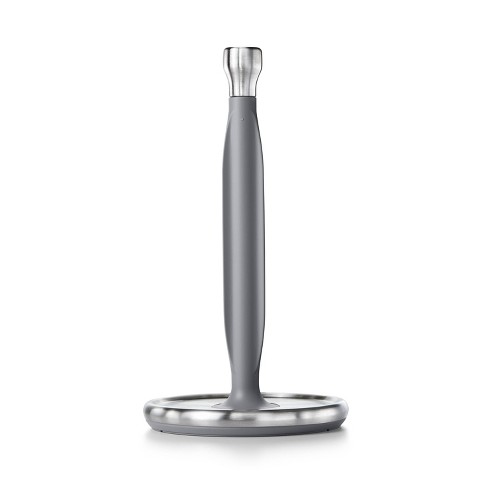 OXO Good Grips SimplyTear Paper Towel Holder - Stainless Steel (Silver &  Black)
