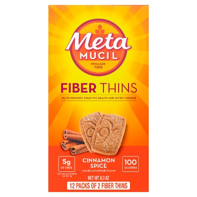 Photo 1 of Metamucil Multi-grain Fiber Wafers - Cinnamon Spice - 12ct BB: 09/21/24