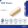 Pure Encapsulations DIM Detox - Supplement Support for Detoxification and Cellular Health* - 60 Capsules - 3 of 4