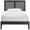 Modway Sirocco Rattan and Wood Twin Platform Bed - 4 of 4