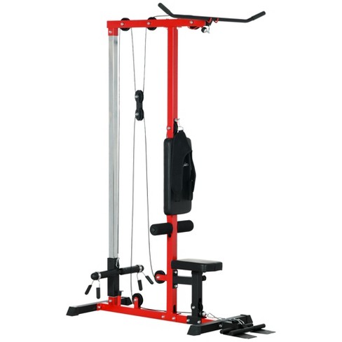 Soozier Cable Machine Lat Pull Down Machines, High And Low Row