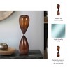 Contemporary Hourglass Sculpture for Home Decor - Stylish Decorative Object for Family Game Night, Desk Decor, and Living Room Decoration - 3 of 4