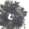 Melrose Frosted Blueberry Pine Candle Ring - image 3 of 3