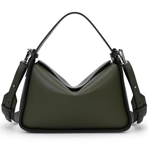 Generic Crossbody Bag Top-handle Satchel Bag for Women Vegan Leather Tote Handbag Trendy Shoulder Bag - 1 of 4