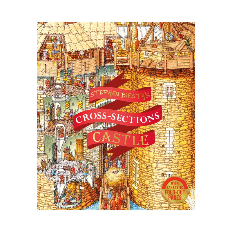 Stephen Biesty's Cross-Sections Castle - (DK Stephen Biesty Cross-Sections) by  Richard Platt (Hardcover), 1 of 2