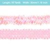 Unique Bargains Waterproof Flat Elastic Crafts Sewing Dress Sequins Trim Ribbon - 2 of 4