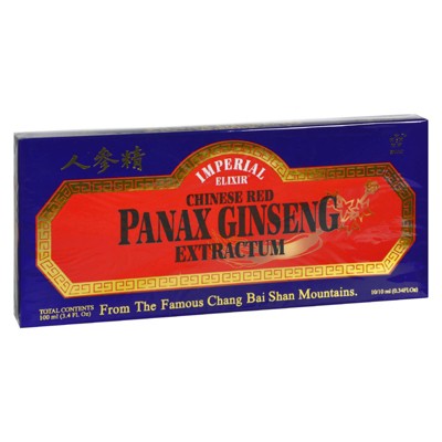 Imperial Elixir Red Panax Ginseng Extractum - 10 bottles/10 ml