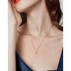 925 Sterling Silver Heartbeat Necklace, Trendy Pendant - HTUTWOO™ Women Dainty Diamond,  for Mother, Daughter, Sister, Friends and Everyday Wear - 4 of 4